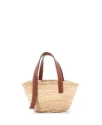 Pre-Owned Loewe Small Basket Tote Raffia