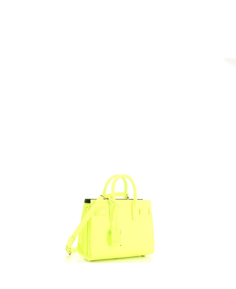 Pre-Owned Saint Laurent Nano Sac de Jour Nm Bag Leather