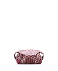Pre-Owned Goyard 25 Boeing Trousse de Toilette Pouch Coated Canvas