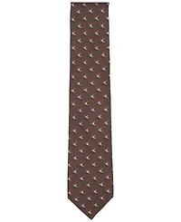 Club Room Men's Soaring Bird Print Silk Tie