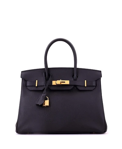 Pre-Owned HERMES Birkin Handbag Epsom with Gold Hardware