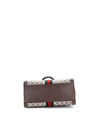 Pre-Owned Gucci Medium Ophidia Top Handle Tote Gg Coated Canvas