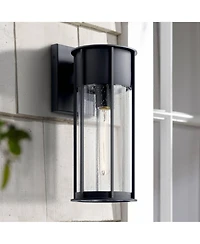 Kichler Camillo 14 3/4"H Textured Black Outdoor Wall Light