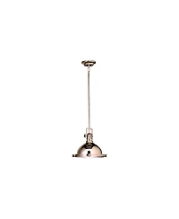 Kichler 11 3/4" Wide Polished Nickel Fresnel Lens Mini Pendant