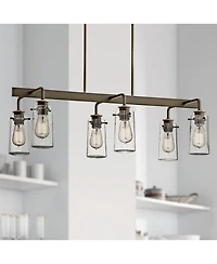 Kichler Braelyn 34" Wide Olde Bronze Kitchen Island Light Chandelier