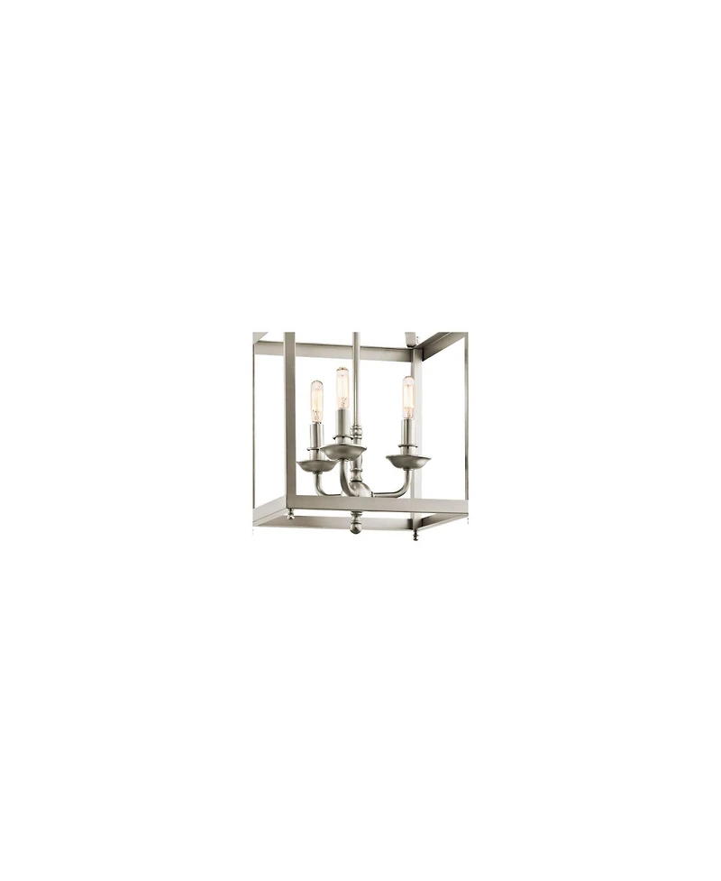 Kichler Larkin 12" Wide Brushed Nickel Pendant