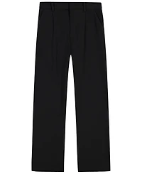 Calvin Klein Girls' 7-16 Refined Stretch Tailored Wide-Leg Pants