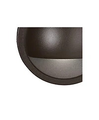 Kichler 4" High Half Moon Bronze 3000K Led Deck Light