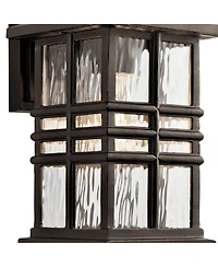 Kichler Beacon Square 12" High Climates Olde Bronze Outdoor Wall Light