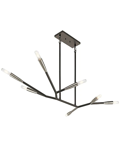 Kichler Branches 49 1/4" Wide Black Kitchen Island Light Chandelier