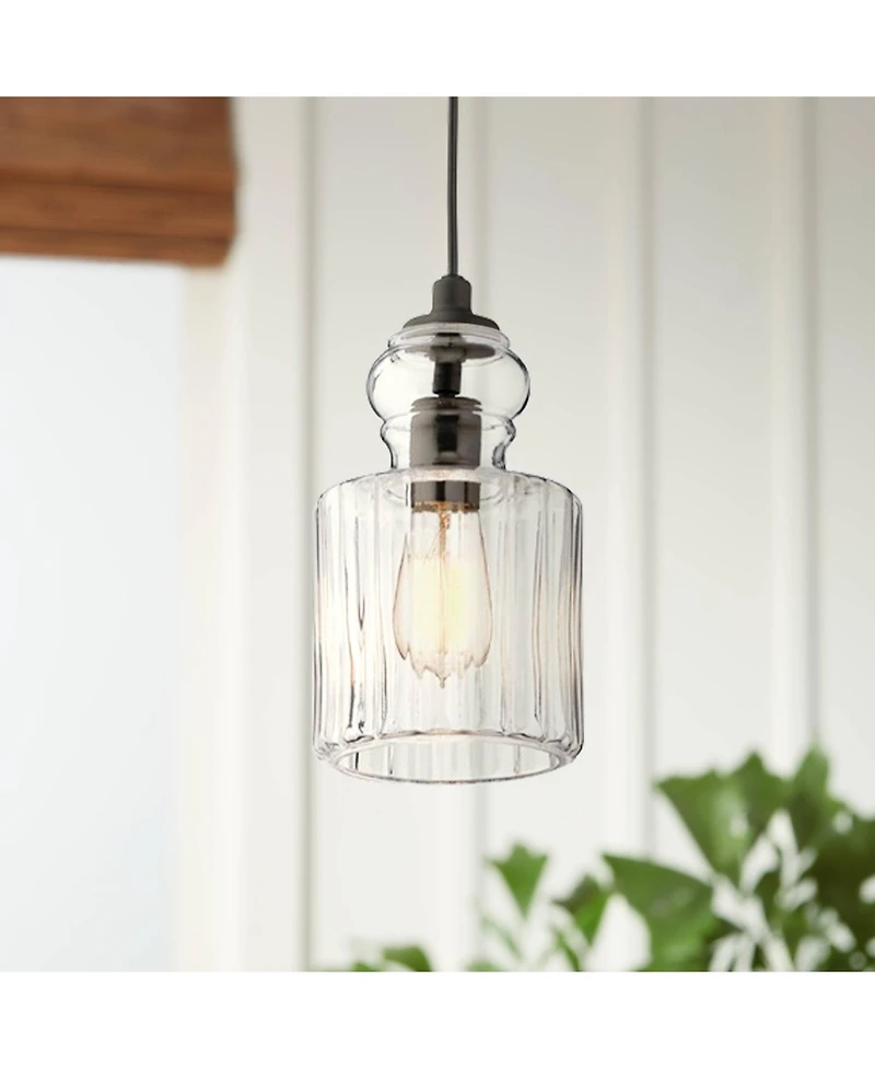 Kichler Riviera 5 3/4" Wide Oiled Bronze Mini Pendant