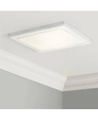 Kichler Zeo 13" Wide Square White 3000K Led Ceiling Light