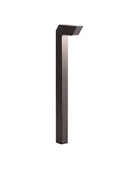 Kichler Right Angle 22" High Textured Architectural Bronze Path Light
