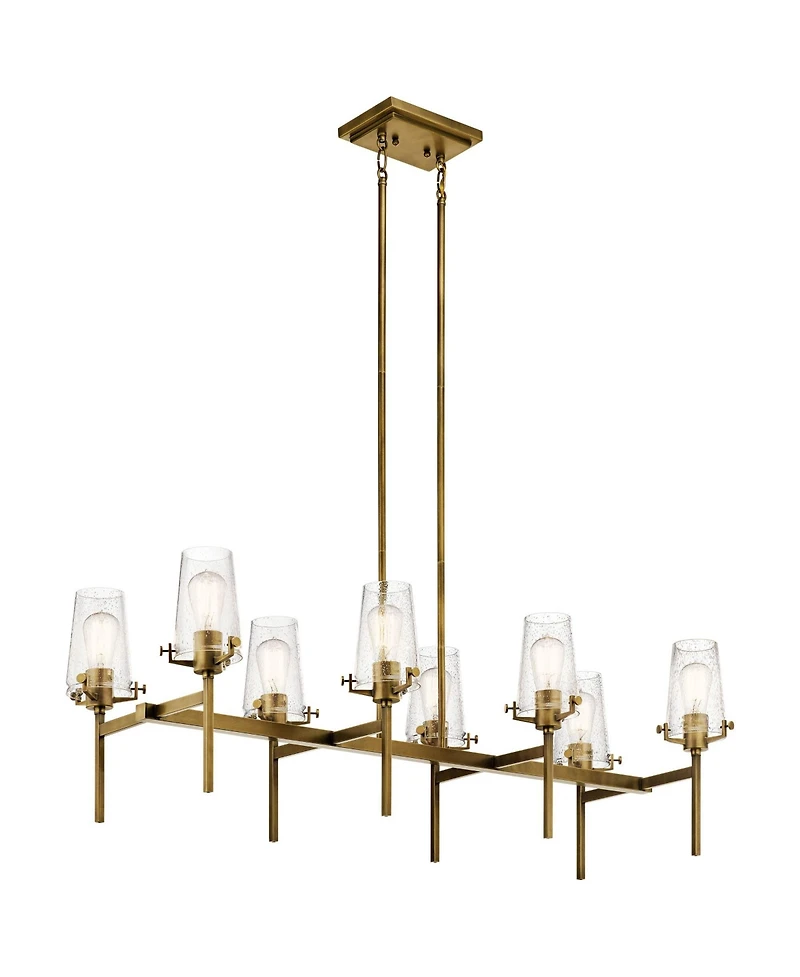 Kichler Alton 46" Wide Natural Brass Kitchen Island Light Chandelier