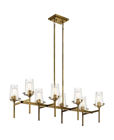 Kichler Alton 46" Wide Natural Brass Kitchen Island Light Chandelier