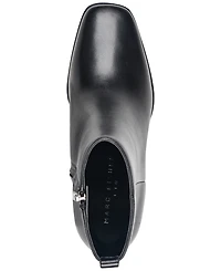 Marc Fisher Ltd Women's Milley Leather Block Heel Dress Booties