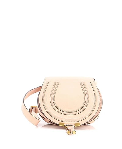Pre-Owned Chloe Small Marcie Crossbody Bag Leather