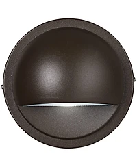 Kichler Architectural Bronze Half Moon Step or Deck Light