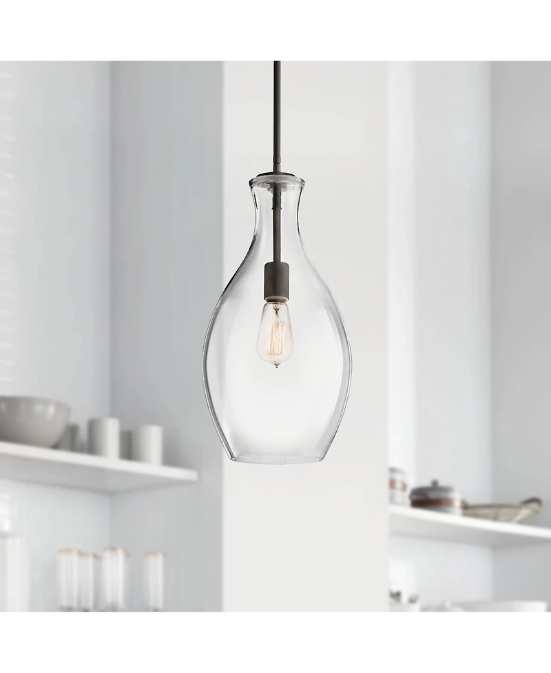 Kichler Everly 8 3/4" Wide Olde Bronze Mini Pendant