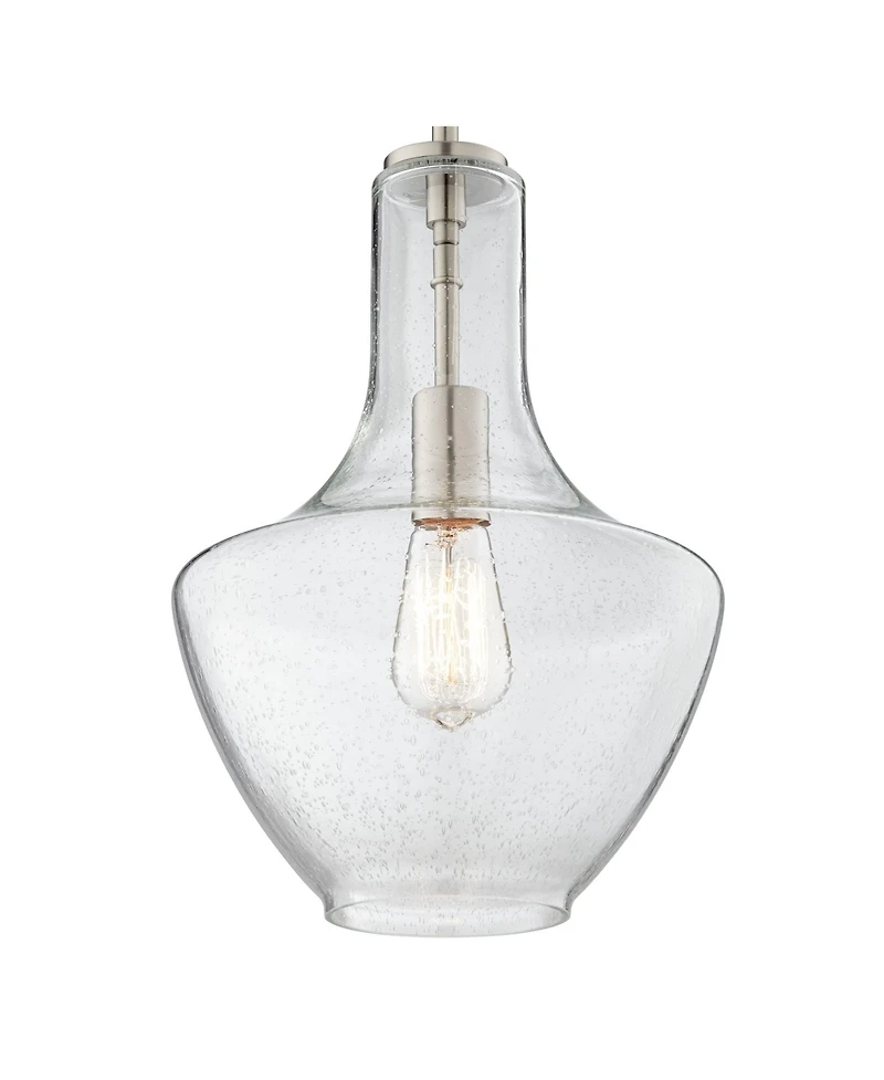 Kichler Everly 10 1/2" Wide Brushed Nickel Mini Pendant