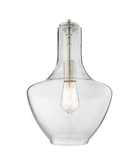 Kichler Everly 10 1/2" Wide Brushed Nickel Mini Pendant