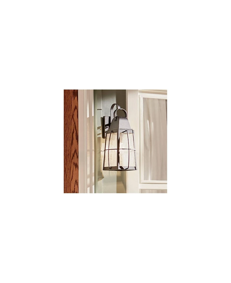 Kichler Tolerand 17 3/4"H Textured Black Outdoor Wall Light