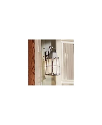 Kichler Tolerand 17 3/4"H Textured Black Outdoor Wall Light