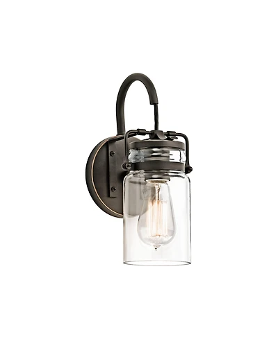 Kichler Brinley 11 1/4" High Olde Bronze Wall Sconce