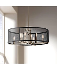 Kichler Titus 25" Wide Polished Nickel Pendant Light