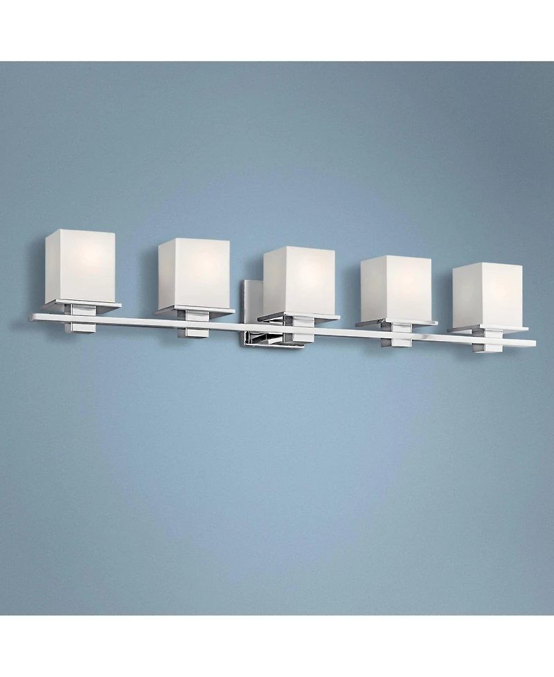 Kichler Tully 40 1/4" Wide Chrome 5-Light Bath Light