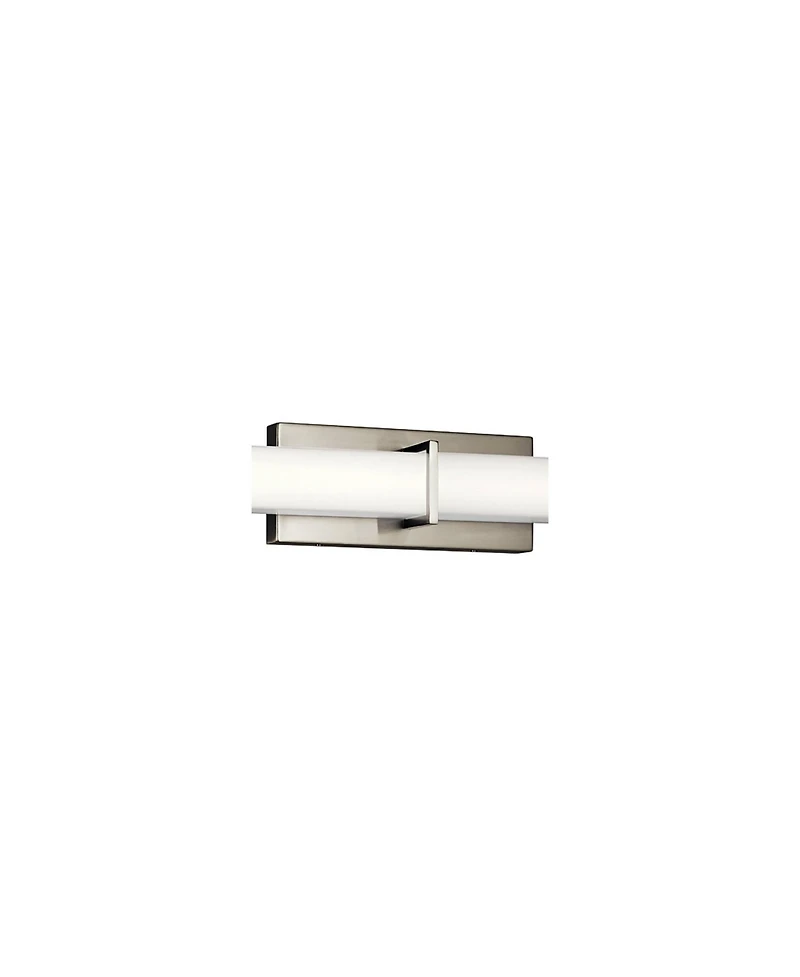 Kichler Zel 49 1/4" Wide Brushed Nickel Modern Linear Led Bath Light