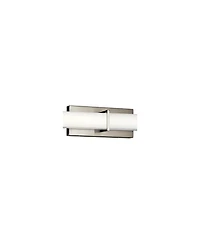 Kichler Zel 49 1/4" Wide Brushed Nickel Modern Linear Led Bath Light