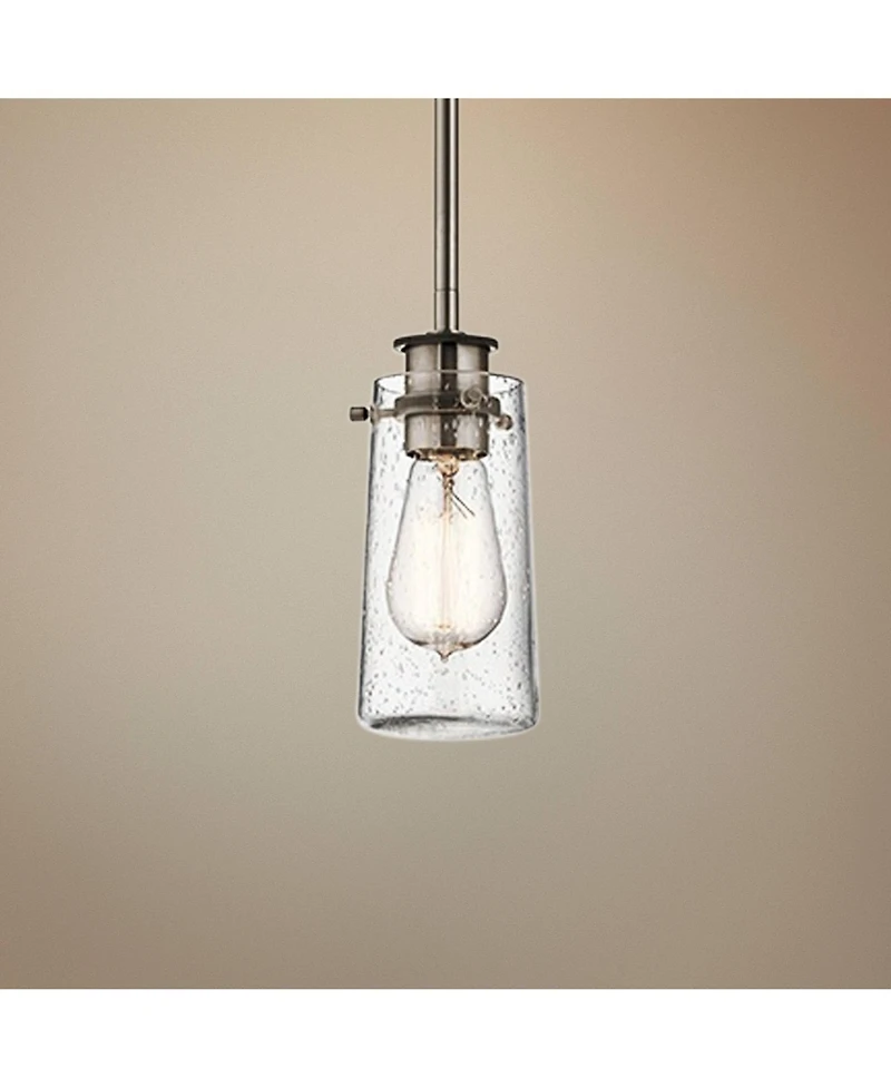 Kichler Braelyn 3 3/4" Wide Classic Pewter Mini Pendant