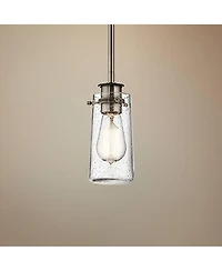 Kichler Braelyn 3 3/4" Wide Classic Pewter Mini Pendant