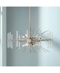 Kichler Eris 30" Wide Polished Nickel 8-Light Chandelier