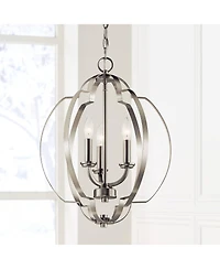Kichler Voleta 16 1/2" Wide Brushed Nickel 3-Light Foyer Pendant