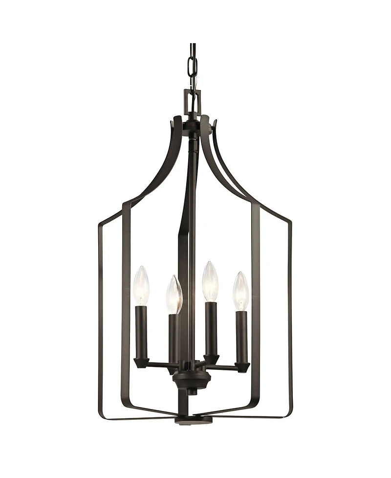 Kichler Morrigan 15" Wide Olde Bronze 4-Light Chandelier