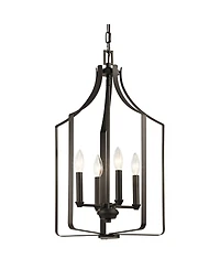 Kichler Morrigan 15" Wide Olde Bronze 4-Light Chandelier