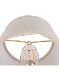 Springcrest Mylie Off-White Empire Lamp Shade 4x6x5.5 (Clip-On) Set of