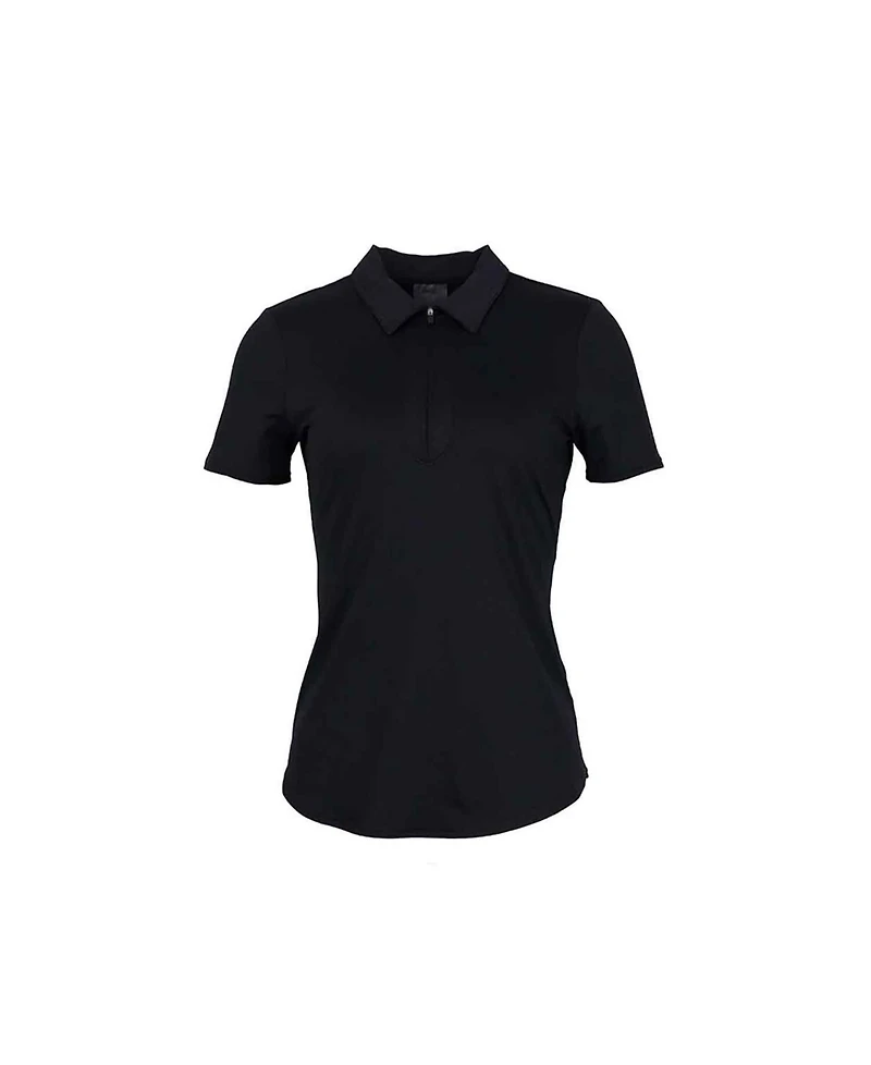 Jofit Women's Performance Golf Semi-Fitted Honeycomb-Textured Polo