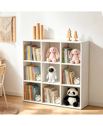 Boyel Living Cube Metal Storage Shelf Organizer Bookcase Display Rack Easy Assembly