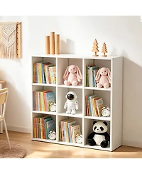 Boyel Living Cube Metal Storage Shelf Organizer Bookcase Display Rack Easy Assembly