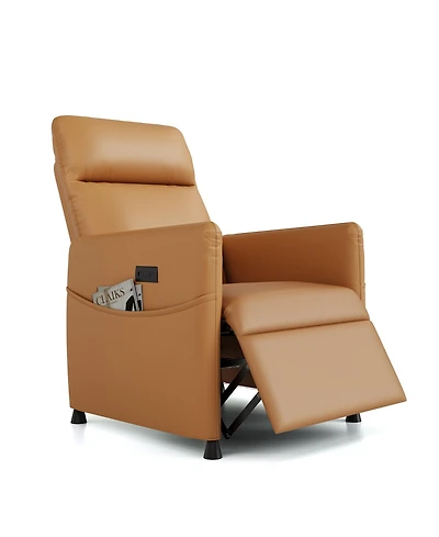 Boyel Living Leather Electric Recliner Chair with Power Lift and Padded Seat for Living Room