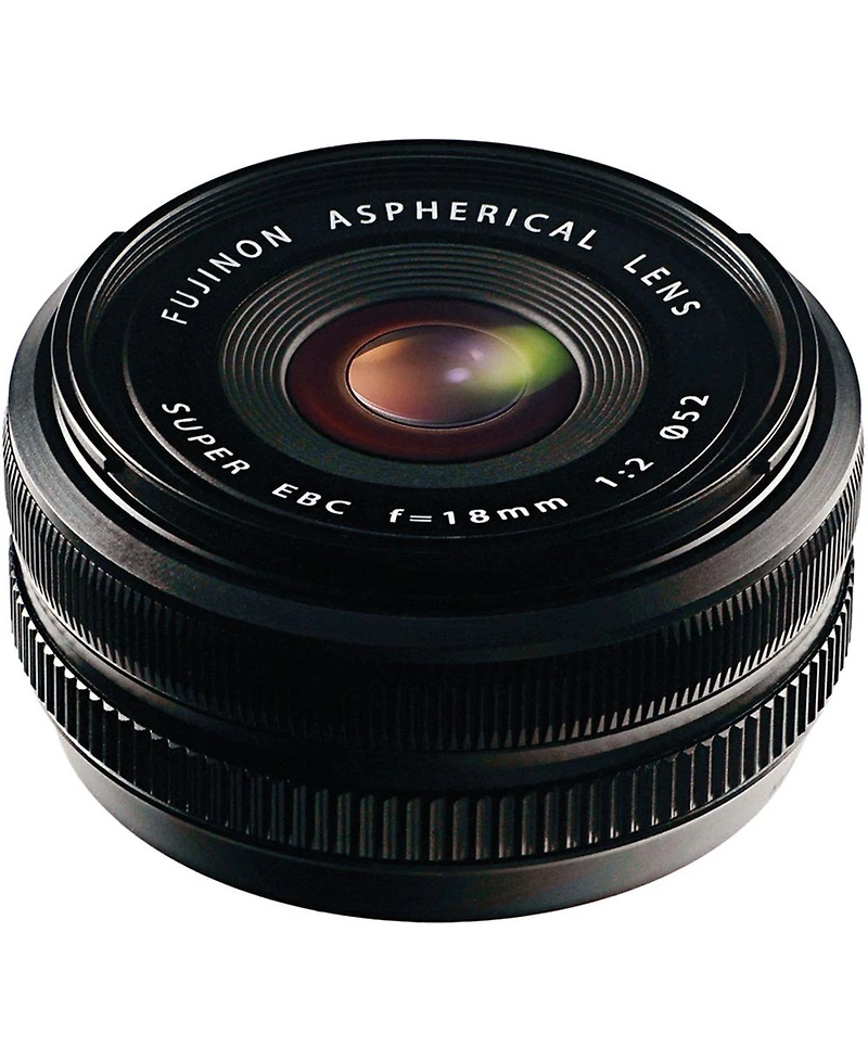 Fujifilm Xf 18mm f/2.0 Lens, Bundle with ProOptic 52mm Filter Kit, Lens Wrap, Cleaning Kit, Lens Cleaner, Lens Cap Tether