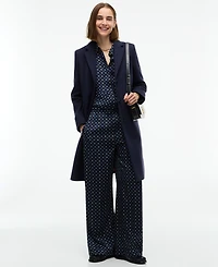 Tommy Hilfiger Women's Fluid Pull On Wide-Leg Satin Pants