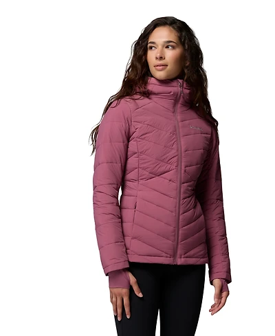 Columbia Women's Joy Peak Ii Hooded Puffer Fleece-Lined Jacket