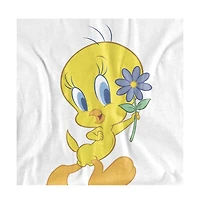 Looney Tunes Men's Tweety Flower T-Shirt