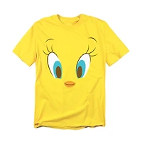 Looney Tunes Men's Tweety Head T-Shirt