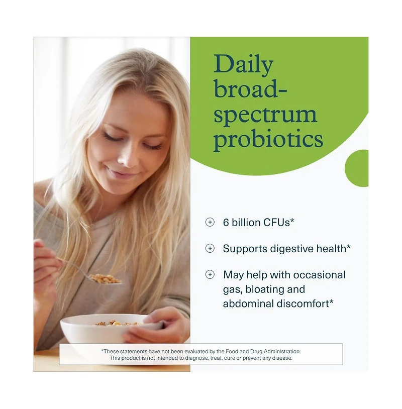Youtheory Spore Probiotic Helps Gut Health 6 Billion Cfu with Prebiotics Shelf Stable 60 Vegetarian Capsules 30 Day Supply