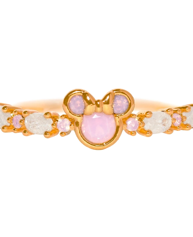 Girls Crew Crystal Disney Minnie Mouse Ring